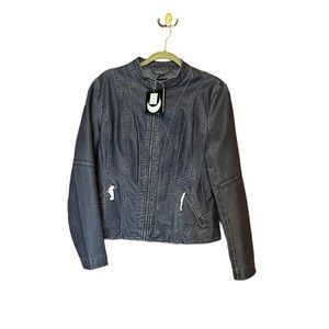 LA Coalition Vegan faux leather Jacket